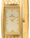 Bulova Women's 97L108 Cuff Champagne Dial Watch