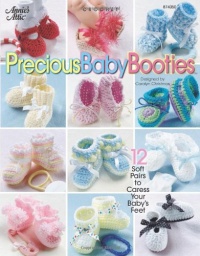 Crochet Precious Baby Booties 8740501