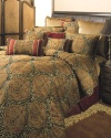 Sherry Kline Tangiers Comforter Set, King,Gold/Bronze, 4 Piece