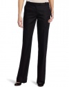 Calvin Klein Women's Petite Madison Pant, Black, 10 Petite