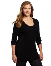 Calvin Klein Performance Women's Plus Size Thermal Tunic Top