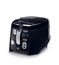 DeLonghi D28313UXBK Roto Deep Fryer, Black/Silver