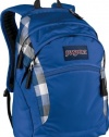 JANSPORT WASABI BACKPACK SCHOOL BAG - Blue Streak Block Check