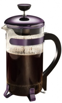 Primula Classic 8-Cup Coffee Press, Metallic Plum