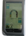 mCover Hard Shell Case with Built-in Stand for Barnes & Noble 7-inch Nook Color / Nook Tablet eBook reader - CLEAR