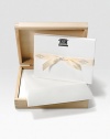 Original Charles Fradin typewriter illustrations are letterpressed on cotton card stock to add a decidedly old-fashioned touch to your next thoughtful note. Wood box includes 18 cards & matching envelopes Box: 7¼W X 5½L X 2H Made in USA 