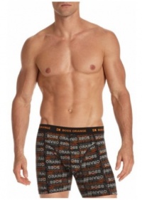 HUGO BOSS Men's Cyclist Boxer, Grey, X-Large