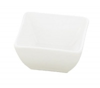 BIA Cordon Bleu Nouveau Small Square Bowl, Set of 4, White