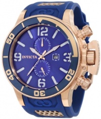 Invicta Men's 10505 Corduba Blue Dial Blue Polyurethane Watch