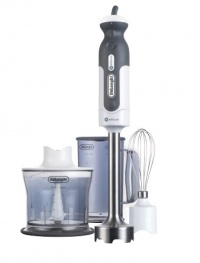 DeLonghi DHB718 380-Watt Tri-Blade 2-Speed Handblender with Whisk