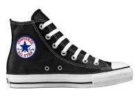 Converse Chuck Taylor All Star Hi Top Black Leather men's 10.5