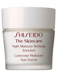 A multi-action nighttime revitalizer that counteracts signs of daytime damage and delivers intensive hydrating benefits to skin while you sleep. Restores softness, smoothness, and a healthy-looking glow. Recommended for normal and combination skin. Smooth over face each evening after cleansing and balancing skin. 1.8 oz.Call Saks Fifth Avenue New York, (212) 753-4000 x2154, or Beverly Hills, (310) 275-4211 x5492, for a complimentary Beauty Consultation. ASK SHISEIDOFAQ 