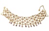 Lauren Ralph Lauren Woven Chain w Amethyst Accents Choker Necklace Gold