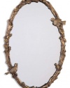 Uttermost 13575 P Paza - Metal Frame, Distressed Antiqued Gold Leaf with Gray Glaze Finish