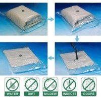 12 PACK Wholesale Space Saver Vacuum Seal Storage Bags Medium to Extra Large XL Jumbo Size Combo And Travel Bag