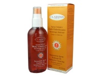 Clarins Sunscreen Spray Face Radiant Oil, 5.1-Ounce