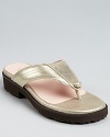 Taryn Rose Sandals - Trinity Thong Toe