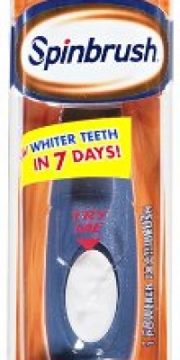 Spinbrush Prowhitening Battery Powered Toothbrush, Soft (Colors May Vary)