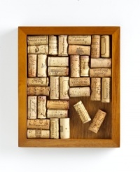 Pop open a few bottles and create a functional homage to your favorite wines. Wine Enthusiast's make-your-own trivet kit includes a handsome oak frame and instructions on how to turn your collection of corks into a reliable tabletop protector. A fun gift for wine lovers!