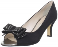 Caparros Women's Bouvier Peep-Toe Pump,Black,7.5 M US