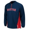 Boston Red Sox Authentic Road Triple Peak Cool Base Gamer Jacket by Majestic