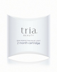 Almost out of minutes on your TRIA Treatment Cartridge? Don't be caught without TRIA's professional-strength blue light treatment to keep you in charge of your beauty routine and your complexion clear of breakouts. The 2-month Cartridge activates your TRIA Skin Perfecting Blue Light device allowing it to deliver professional levels of blue light deep into your skin, to give you a clear, smooth, radiantly healthy complexion. It contains a preset number of treatment minutes. When your cartridge runs out of minutes, the display will signal that it's time for a new cartridge.The 2-month Cartridge lasts approximately 60 days when using a 5-minute daily dose of blue light. Order an additional 60-day supply today.