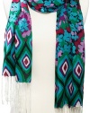 Lilly Pulitzer Women's Murfee Printed Scarf, Diamond Multi, One Size