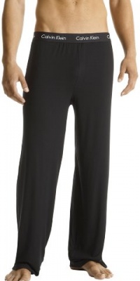 Calvin Klein Men's Modal Sleep Pant,Black,Large