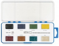 Amaco Semi-Moist Underglazes - Set A - 8 Colors