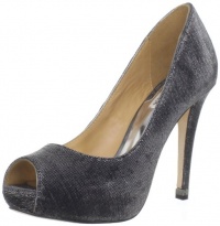 Badgley Mischka Women's Humbie IV Peep-Toe Pump