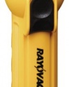 Rayovac IN2C Industrial Flashlight with Ring Hanger, Yellow