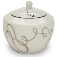 Mikasa Love Story Open Stock Sugar Bowl With Lid