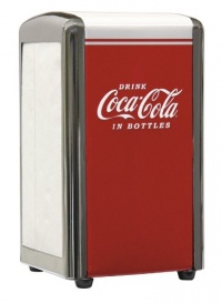 Tablecraft Drink Coca Cola Napkin Dispenser, Full