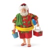 Department 56 Possible Dreams Santas Beach Gear Santa Figurine by Tom Browni, 11.5-Inch