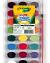 Crayola Washable Watercolors 24ct Pan w/brush