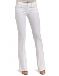 7 For All Mankind Women's Classic Bootcut Jean in Clean White