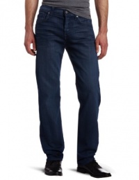 7 For All Mankind Men's Classic Standard Straight Leg  Jean In Blue Shade