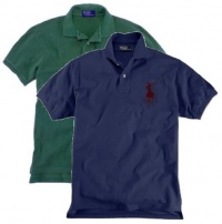 Polo Ralph Lauren Mens Big & Tall Tall Custom-fit Big Pony Polo