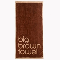 From seaside to poolside, our generously sized beach towels are imprinted with signature style.