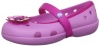 Crocs 14603 Keeley Flower FLT Mary Jane(Toddler/Little Kid),Carnation/ Neon Magenta,8 M US Toddler