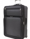 Ricardo Beverly Hills Venice Lite Luggage 28-Inch Expandable Upright, Charcoal/Midnight Black