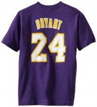 NBA Los Angeles Lakers Kobe Bryant Youth 8-20 Short Sleeve T-Shirt Game Time Flat