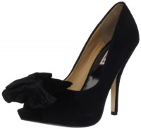 Badgley Mischka Women's Maribelle Peep-Toe Pump