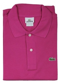 Lacoste Men's Short Sleeve Classic Pique Polo Shirt (Raspberry Pink)