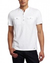 Calvin Klein Sportswear Men's Short Sleeve Linen Blend Tee