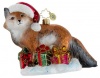 Christopher Radko Festive Fox Ornament