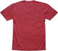 Polo Ralph Lauren Classic-Fit Short-Sleeved Tee (XX-Large, Washed Red)