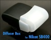 EasyFoto Flash Diffuser Cap Box for Nikon Speedlite SB400