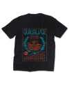 A logo T-shirt from Quiksilver that proclaims the glories of the boardriding lifestyle.