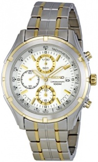 Seiko Men's SNDC38 Chronograph Watch